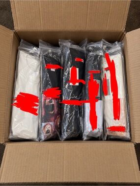 9 t shirts bundle Black & White